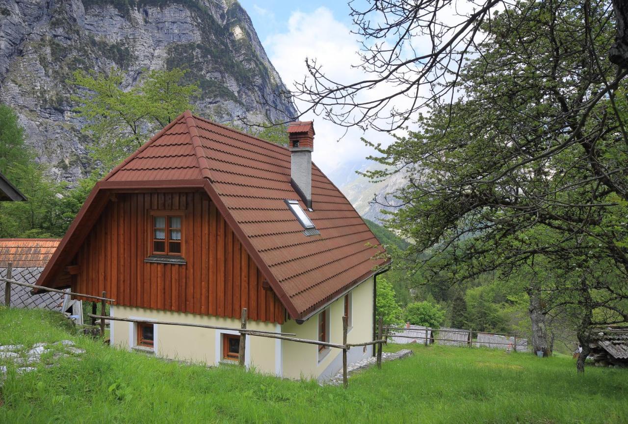 Zadnjica Holiday House Soča Exteriér fotografie